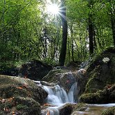Divji potok waterfall
