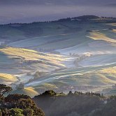 Volterra view after sunrise